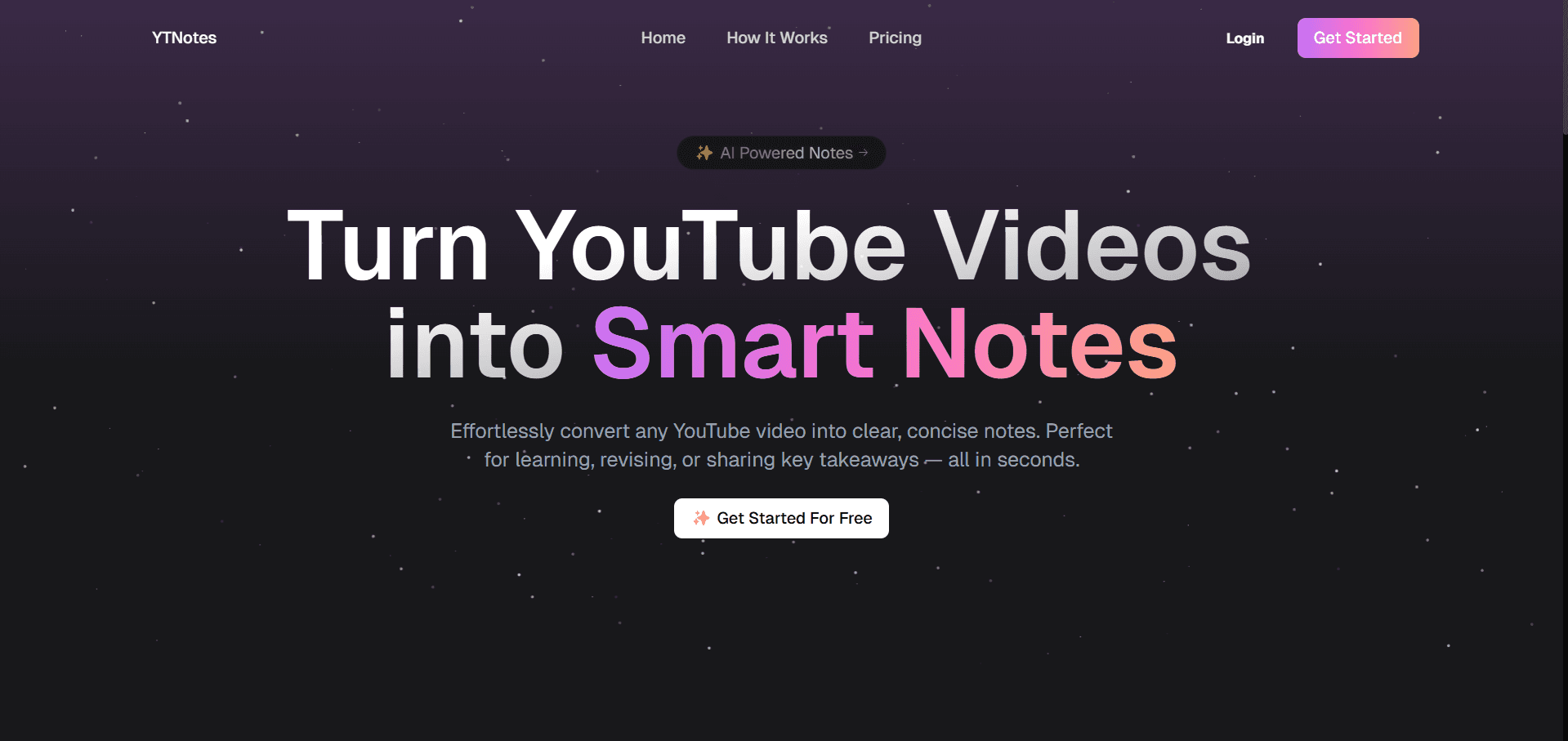 YT Notes preview